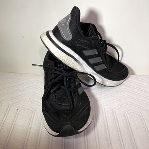 Adidas black sneakers